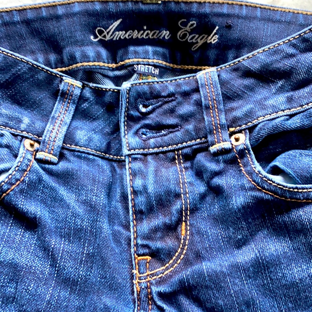 American eagle size zero artist jean